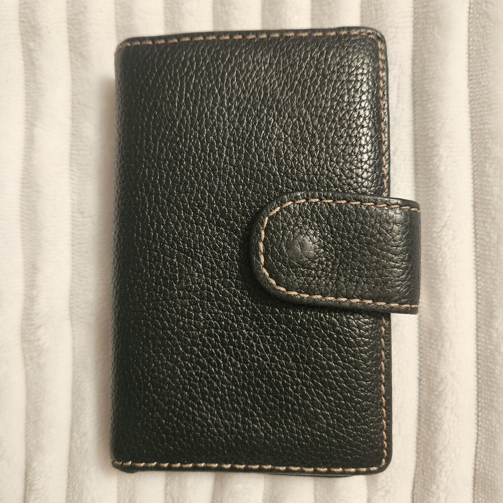 Elegant Black Leather Wallet